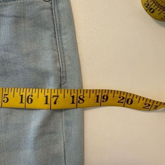 J. Jill Denim Authentic Fit Cropped Frayed Hem Jeans Size 8 Coastal, Boho - Picture 10 of 12